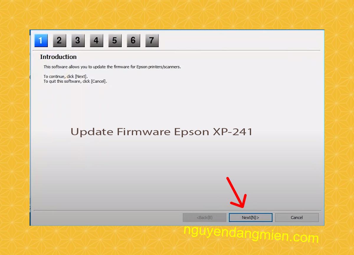 Update Chipless Firmware Epson XP-241 4
