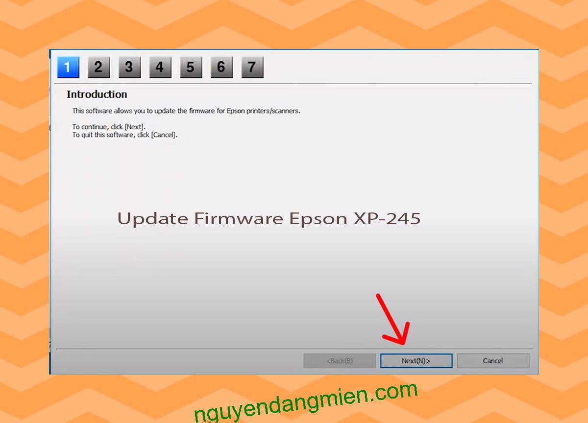 Update Chipless Firmware Epson XP-245 4