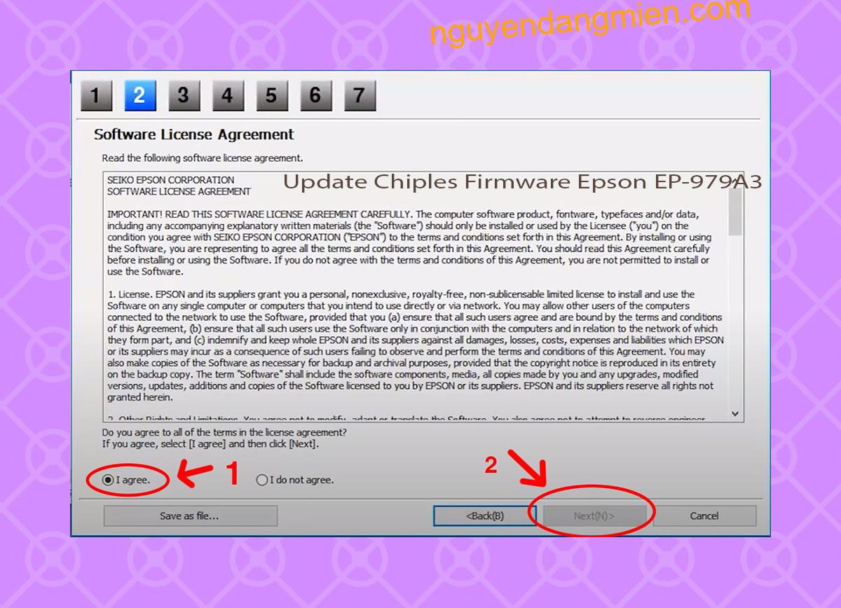 Update Chipless Firmware Epson EP-979A3 5