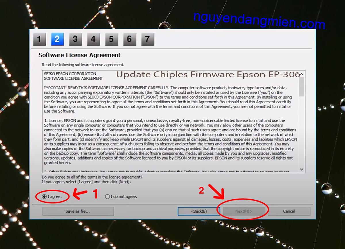 Update Chipless Firmware Epson EP-306 5