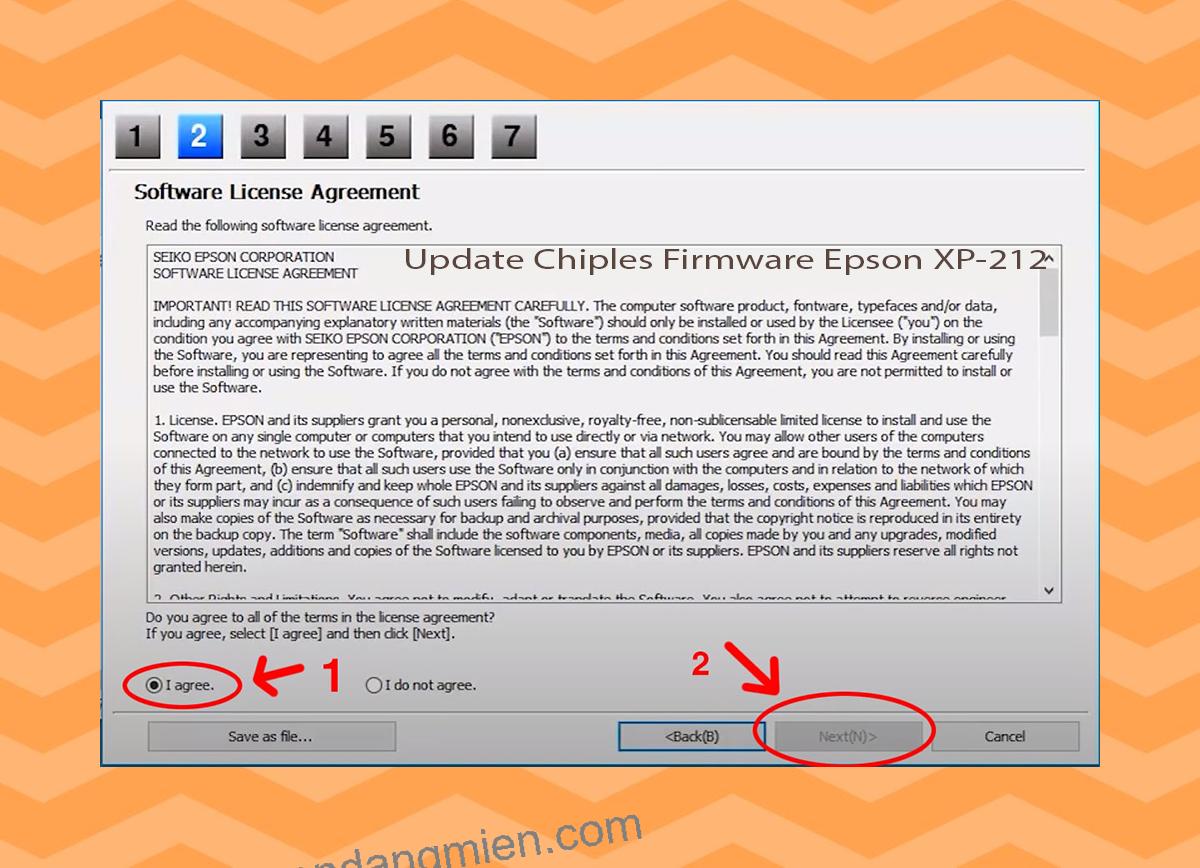 Update Chipless Firmware Epson XP-212 5