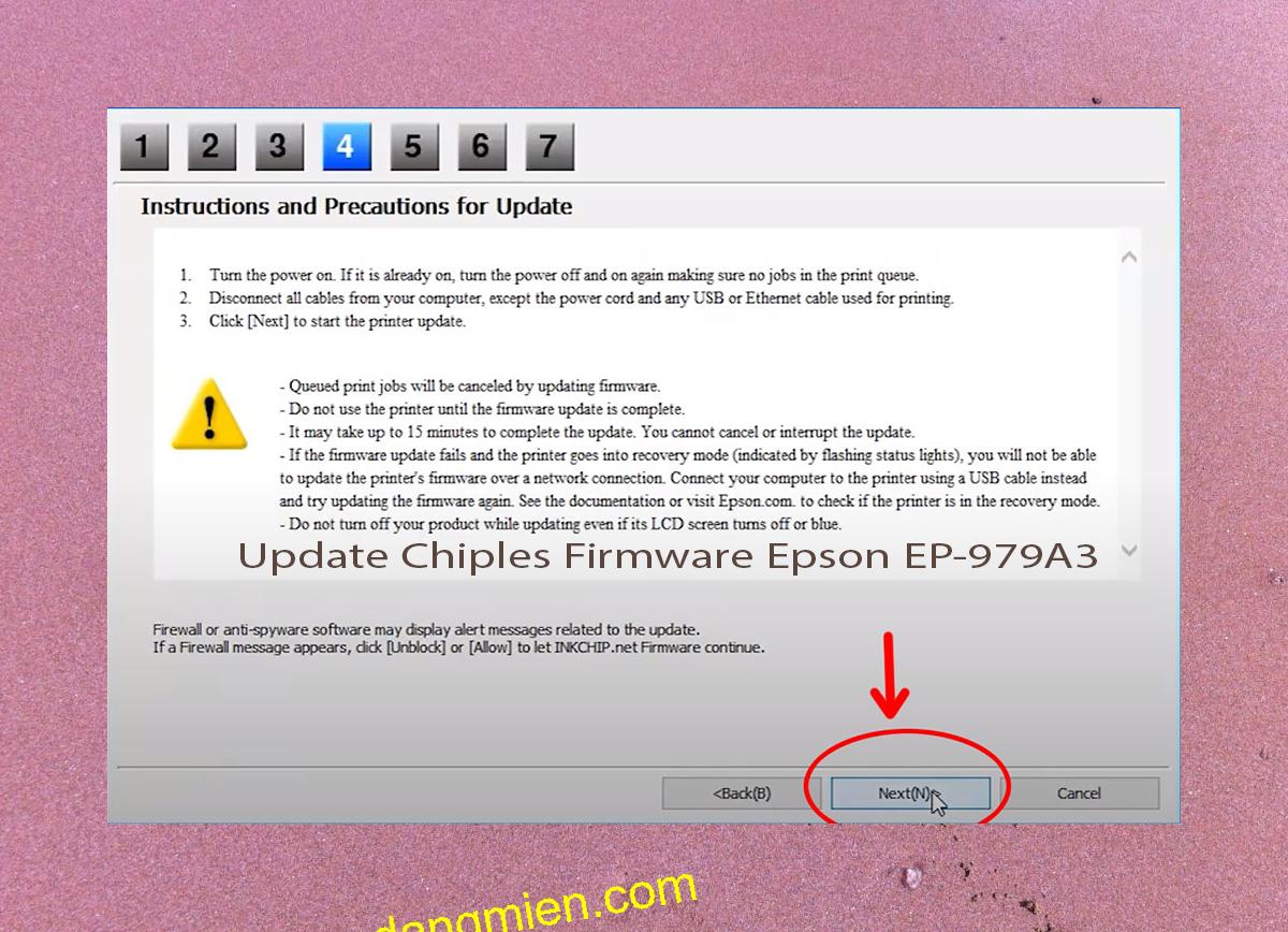 Update Chipless Firmware Epson EP-979A3 6