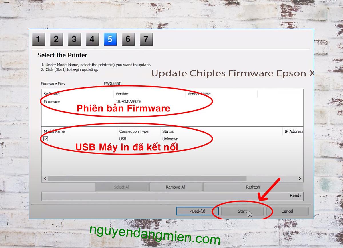 Update Chipless Firmware Epson XP-343 7