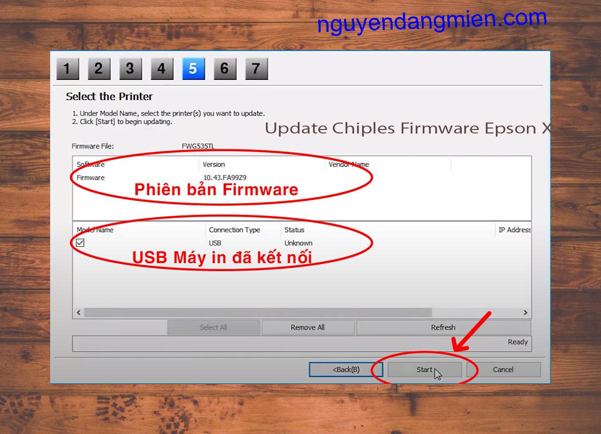 Update Chipless Firmware Epson XP-355 7