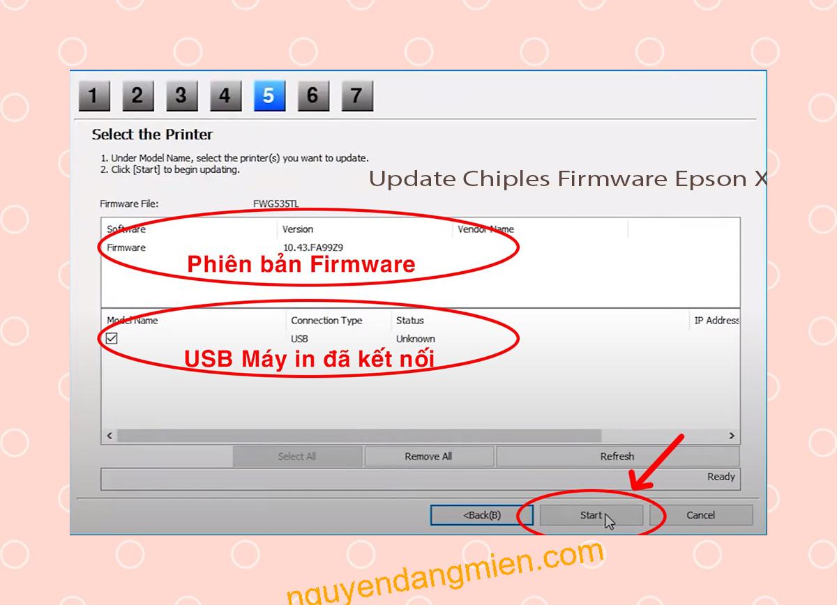Update Chipless Firmware Epson XP-434 7