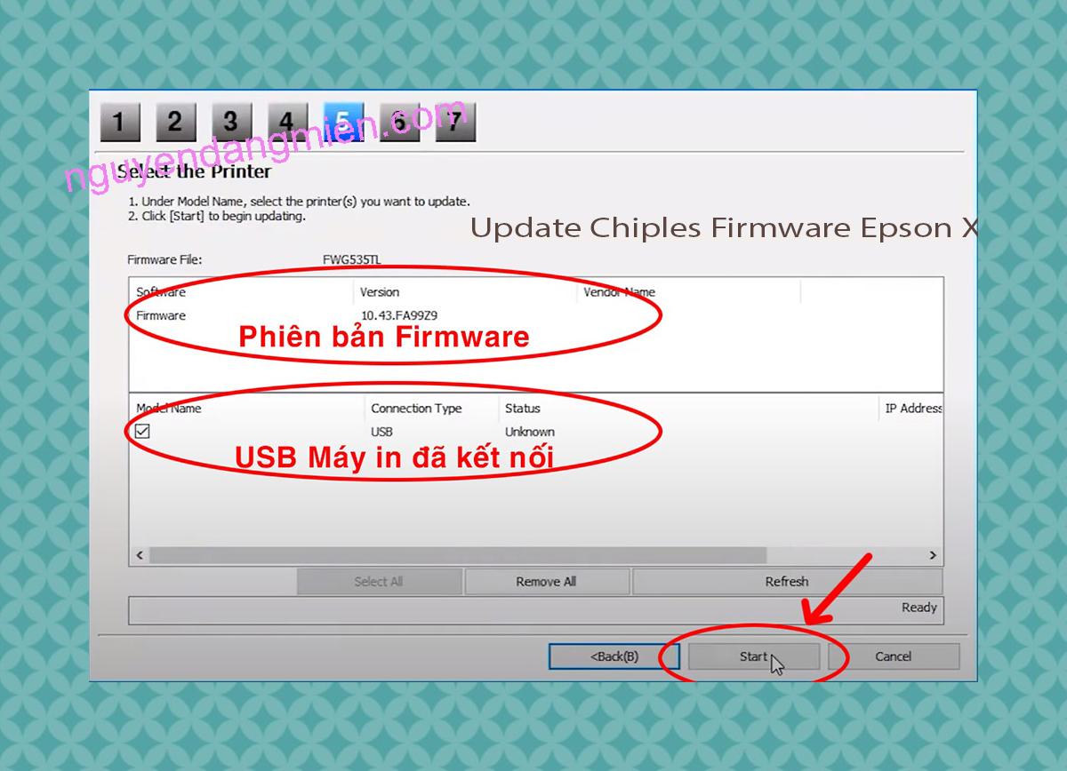 Update Chipless Firmware Epson XP-440 7