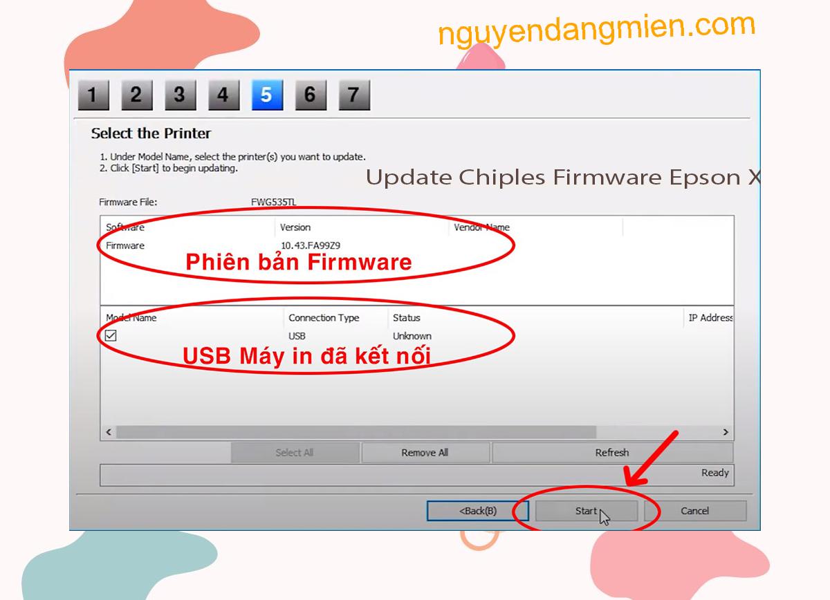 Update Chipless Firmware Epson XP-455 7