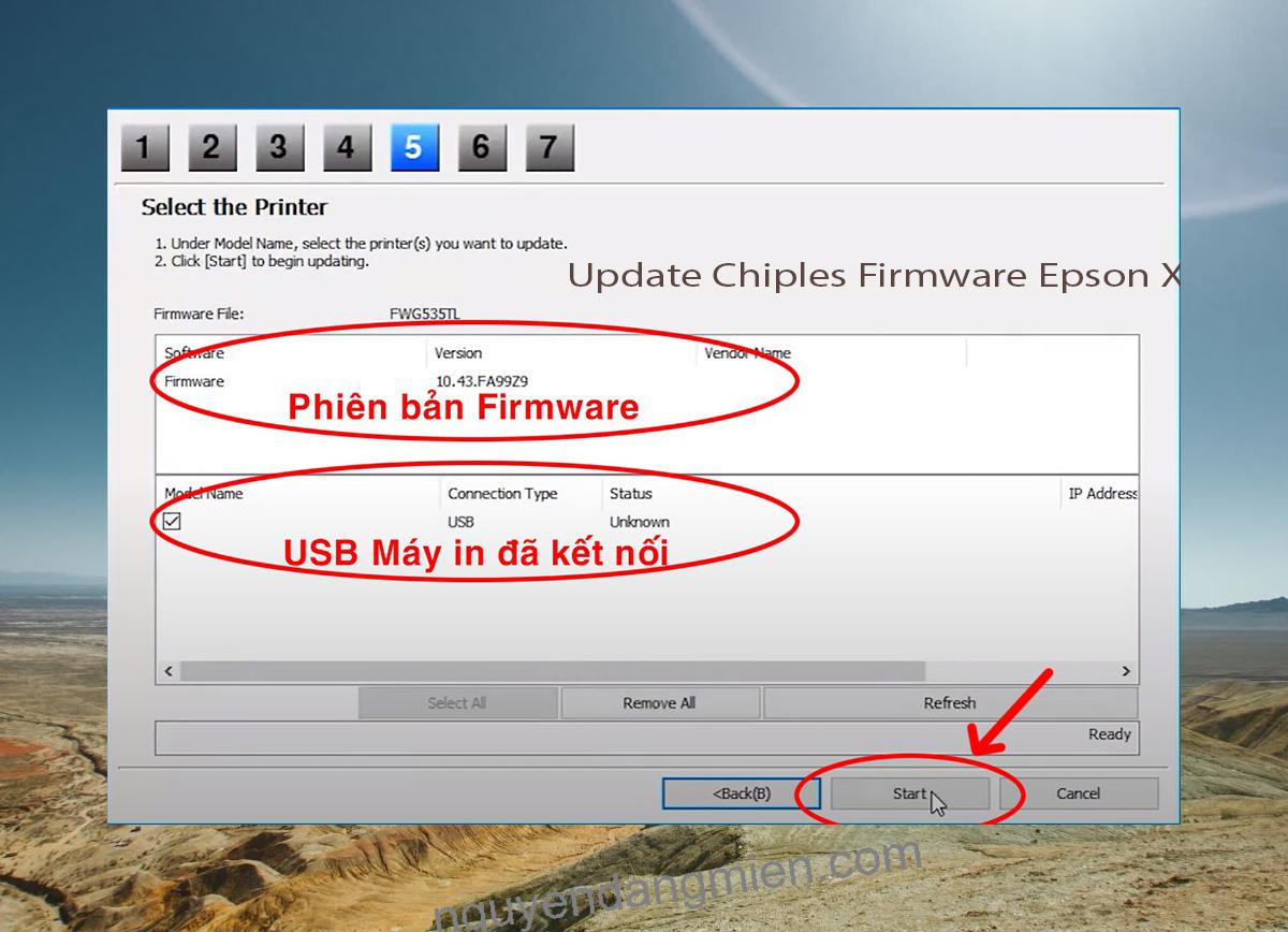 Update Chipless Firmware Epson XP-640 7