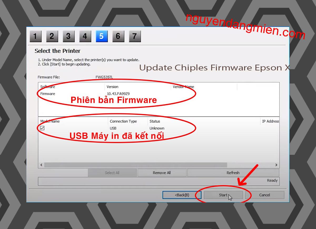 Update Chipless Firmware Epson XP-2105 7