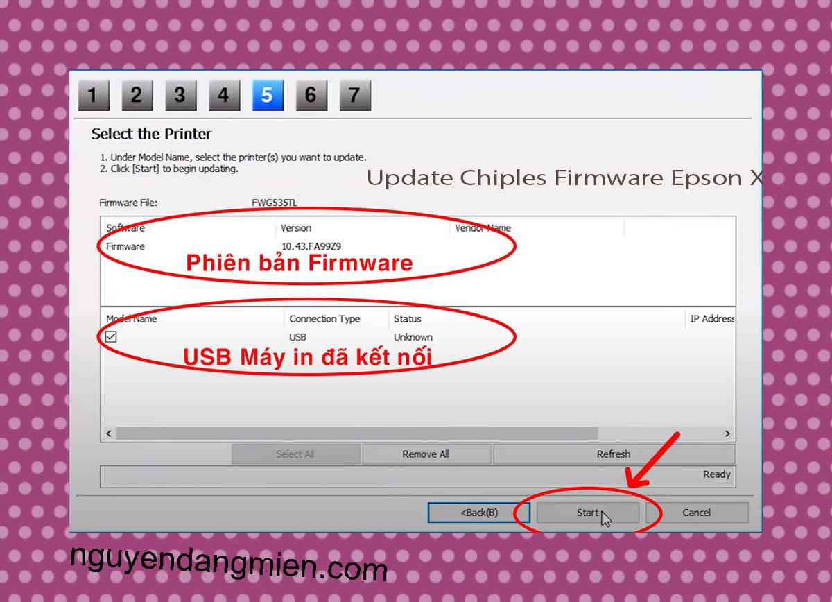 Update Chipless Firmware Epson XP-3100 7