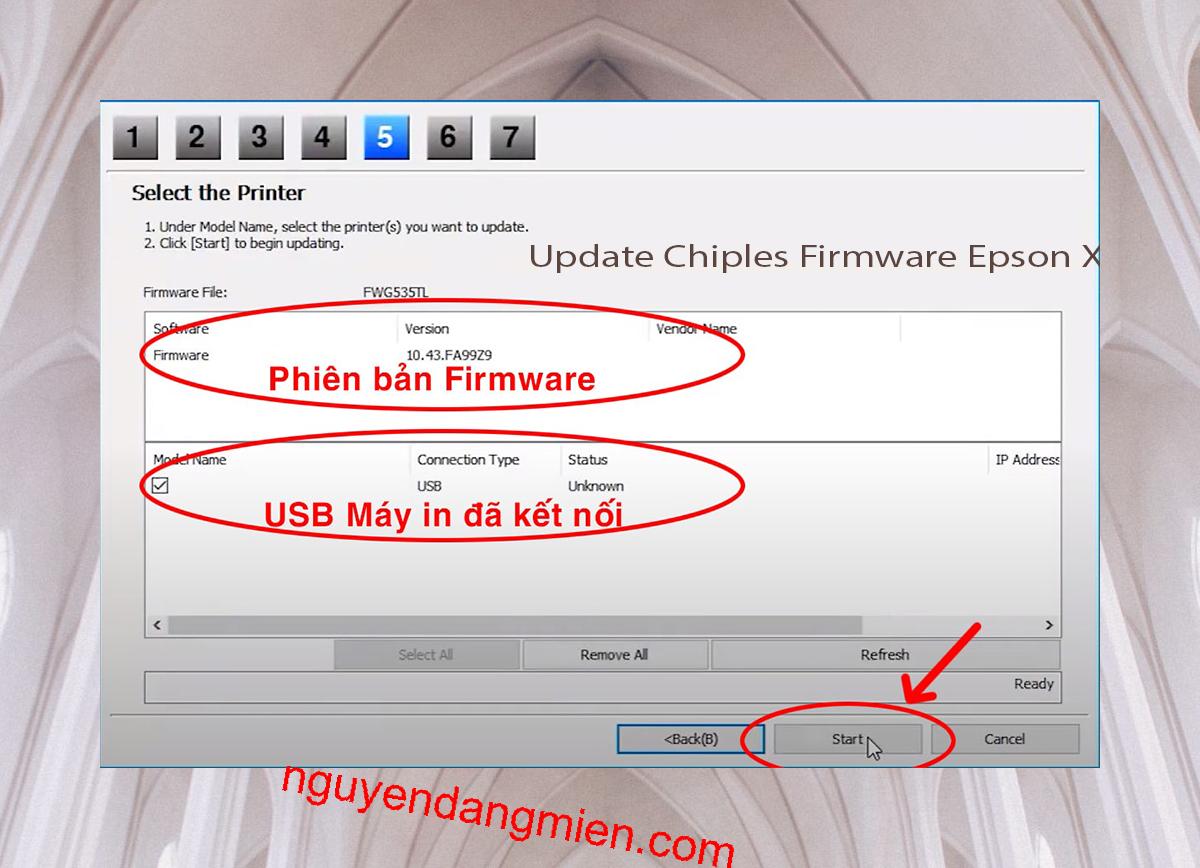 Update Chipless Firmware Epson XP-4105 7
