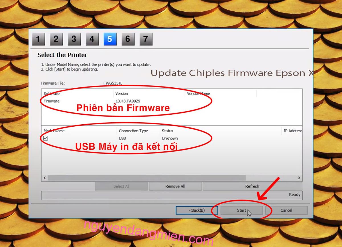 Update Chipless Firmware Epson XP-6000 7