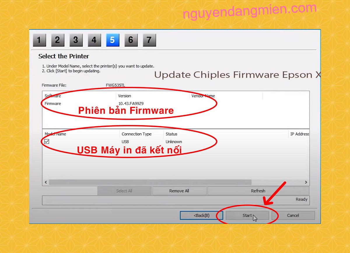 Update Chipless Firmware Epson XP-8500 7
