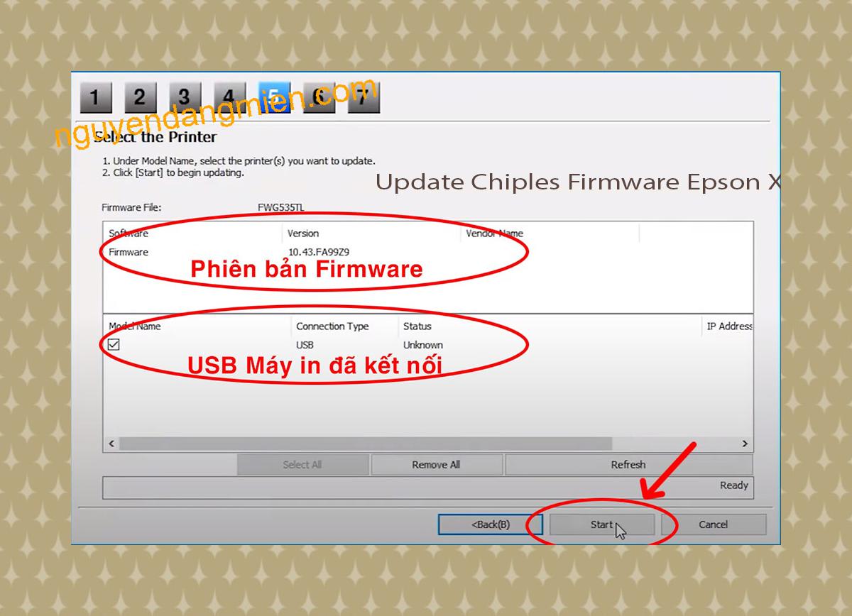 Update Chipless Firmware Epson XP-15000 7