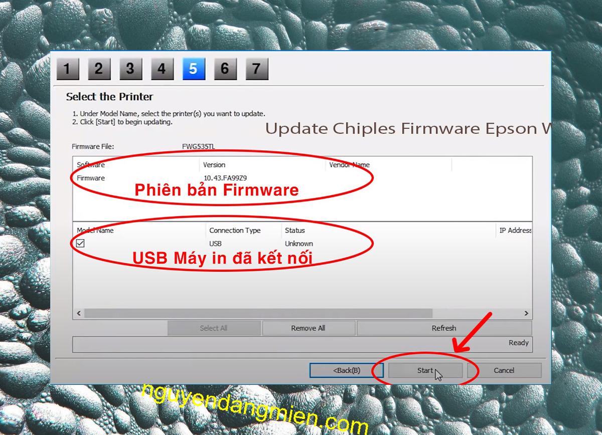 Update Chipless Firmware Epson WF-2630 7