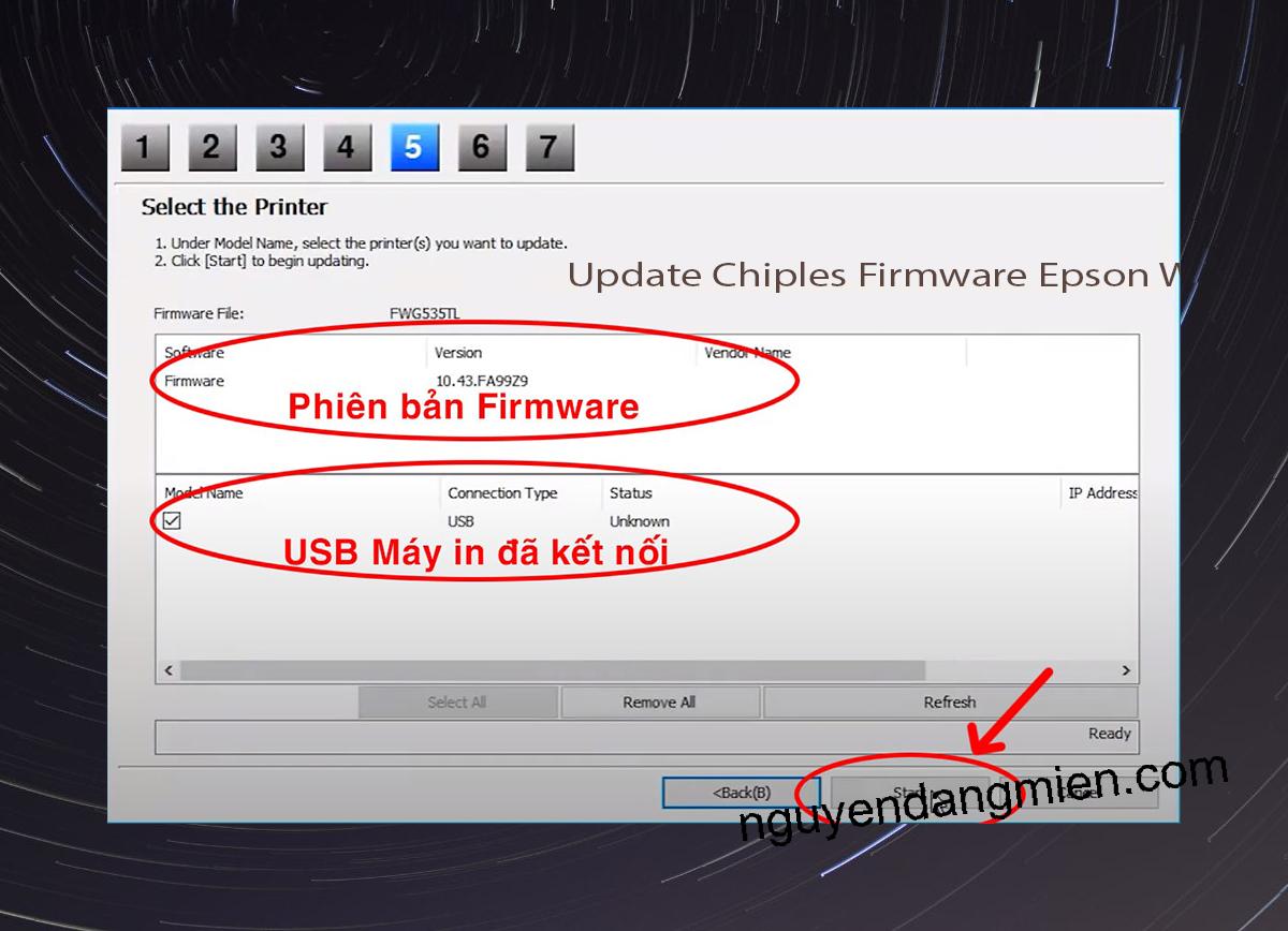 Update Chipless Firmware Epson WF-2650 7