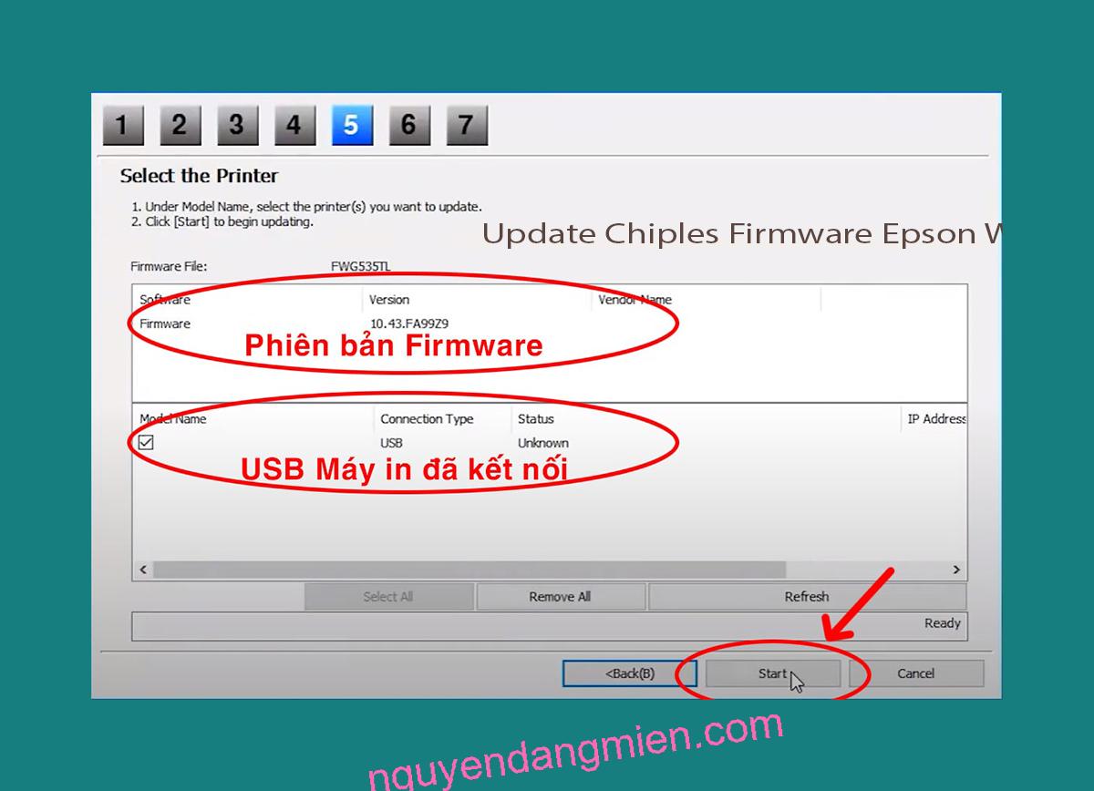Update Chipless Firmware Epson WF-2850 7