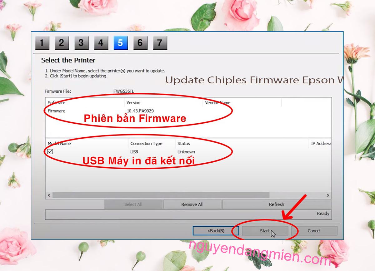 Update Chipless Firmware Epson WF-4630 7