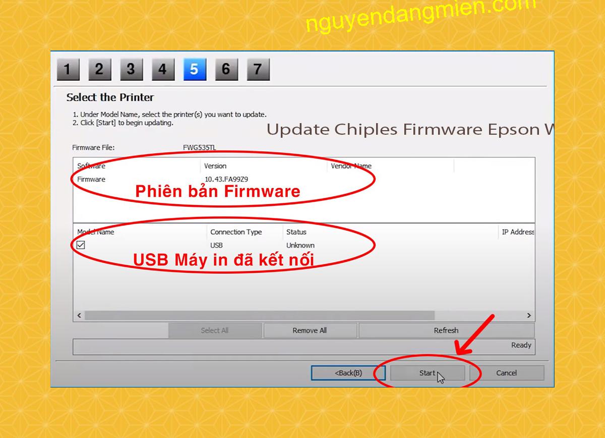 Update Chipless Firmware Epson WF-M5799 7
