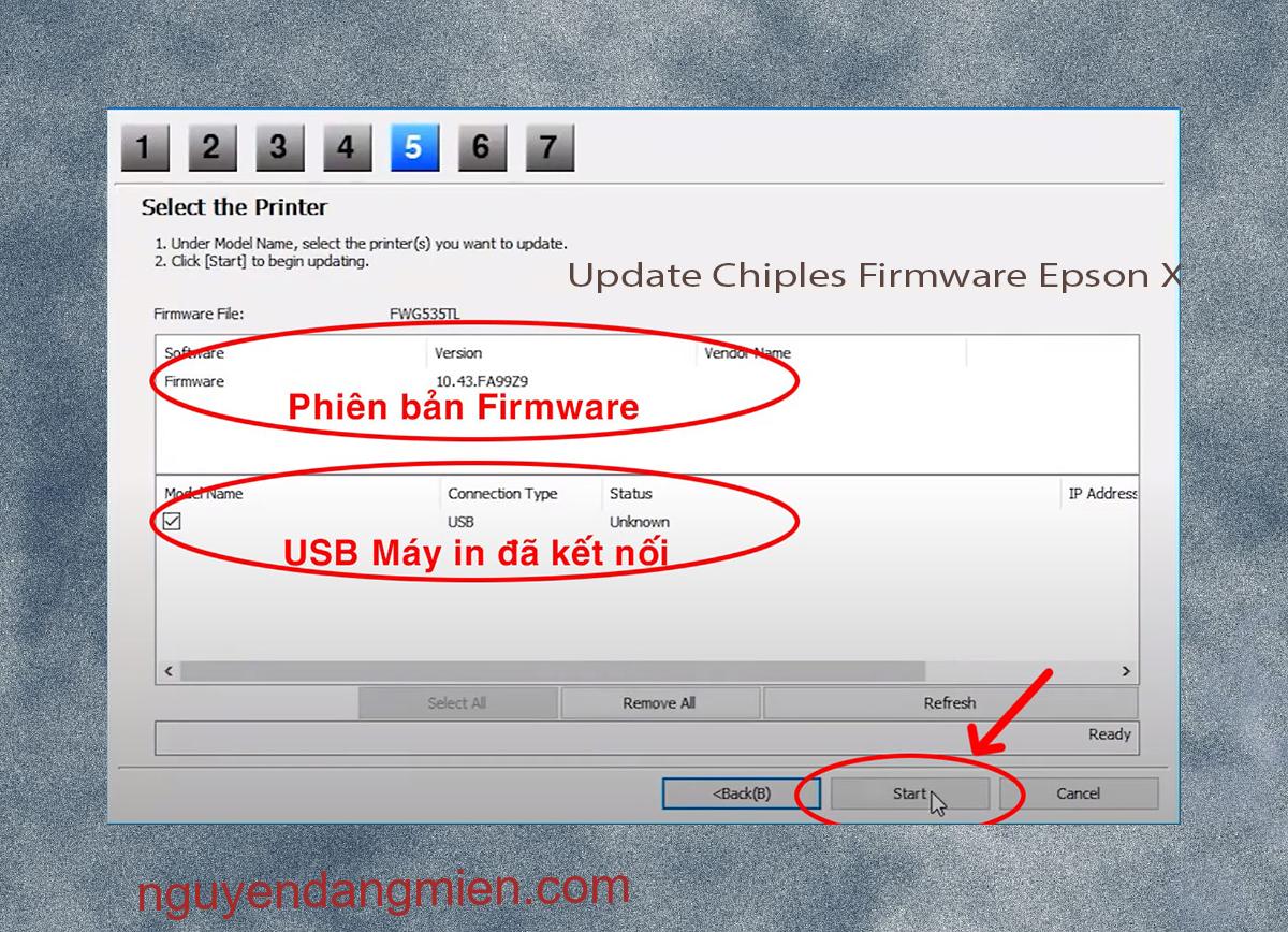 Update Chipless Firmware Epson XP-230 7