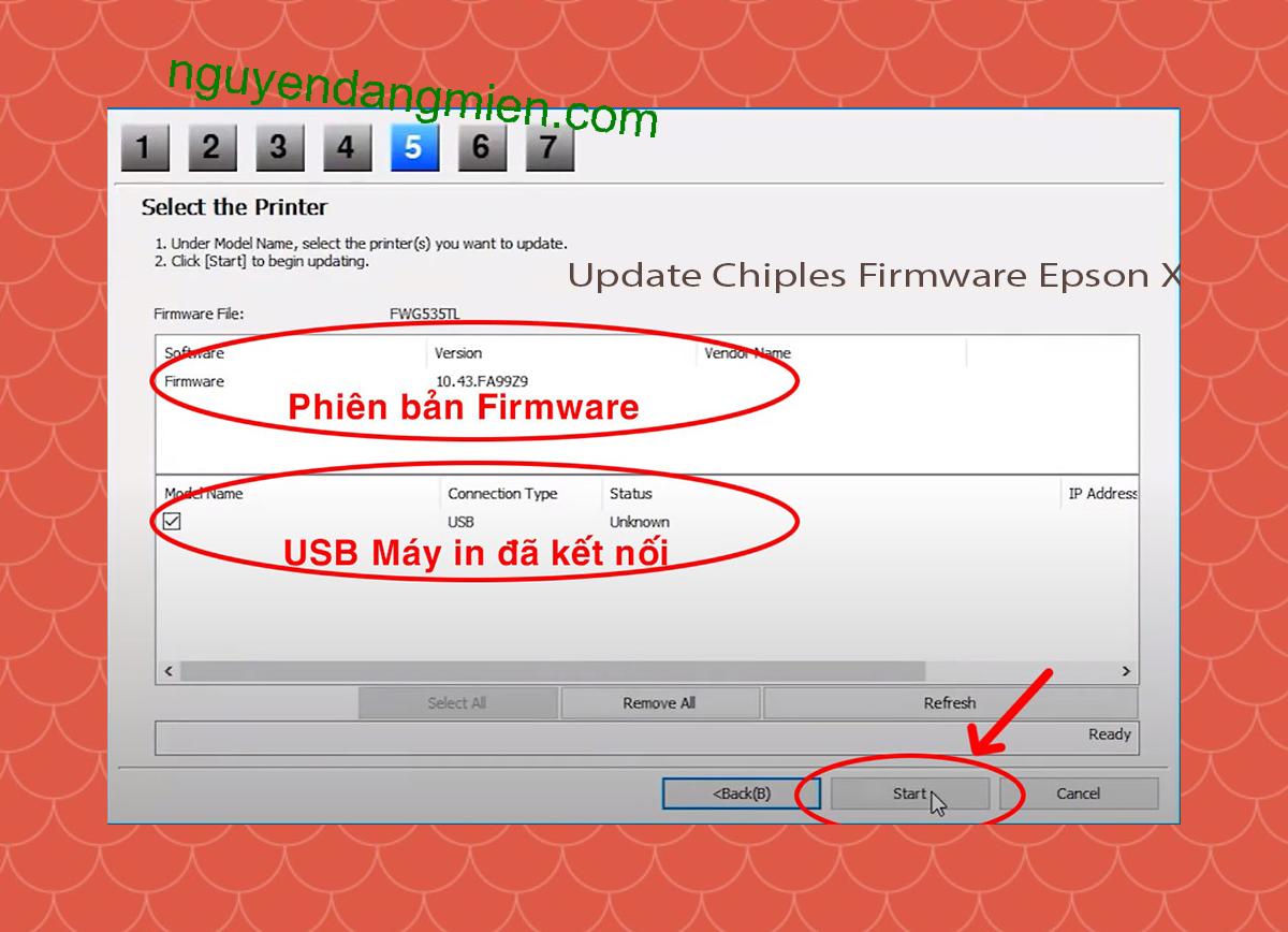Update Chipless Firmware Epson XP-231 7