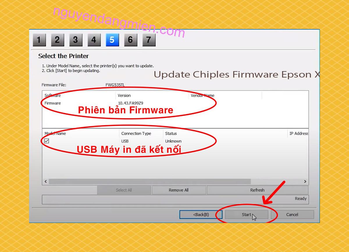 Update Chipless Firmware Epson XP-257 7
