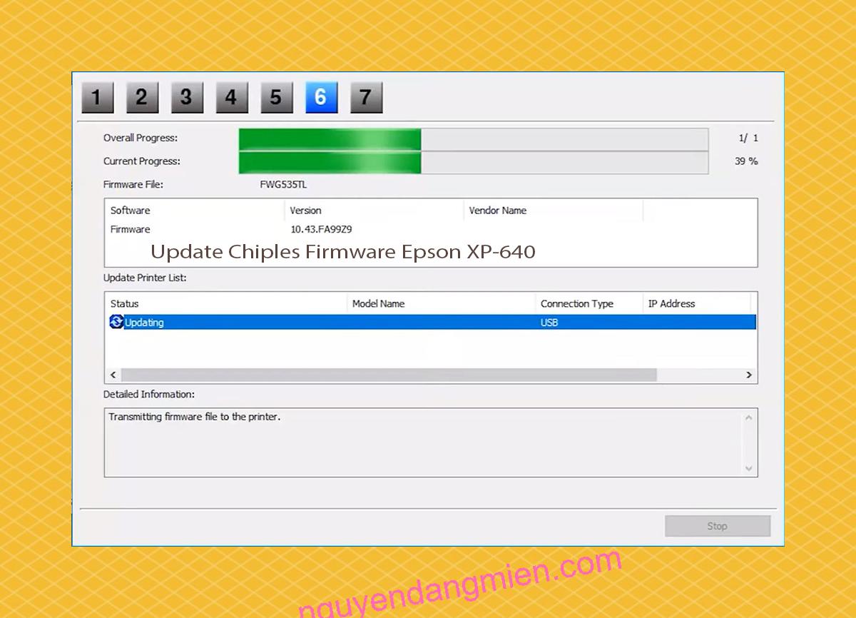 Update Chipless Firmware Epson XP-640 9