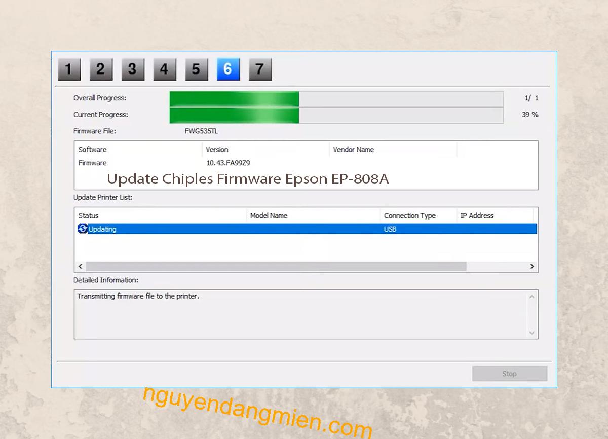 Update Chipless Firmware Epson EP-808A 9