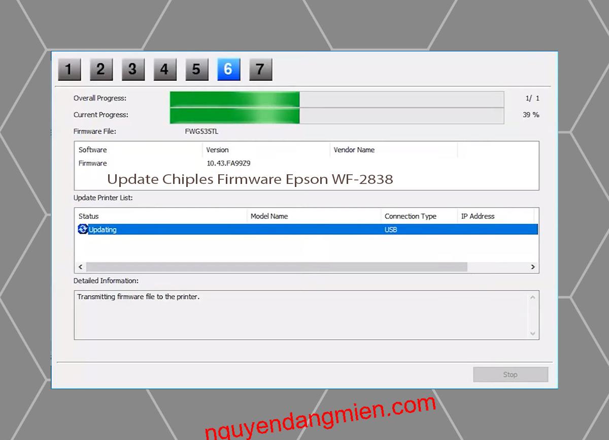 Update Chipless Firmware Epson WF-2838 9