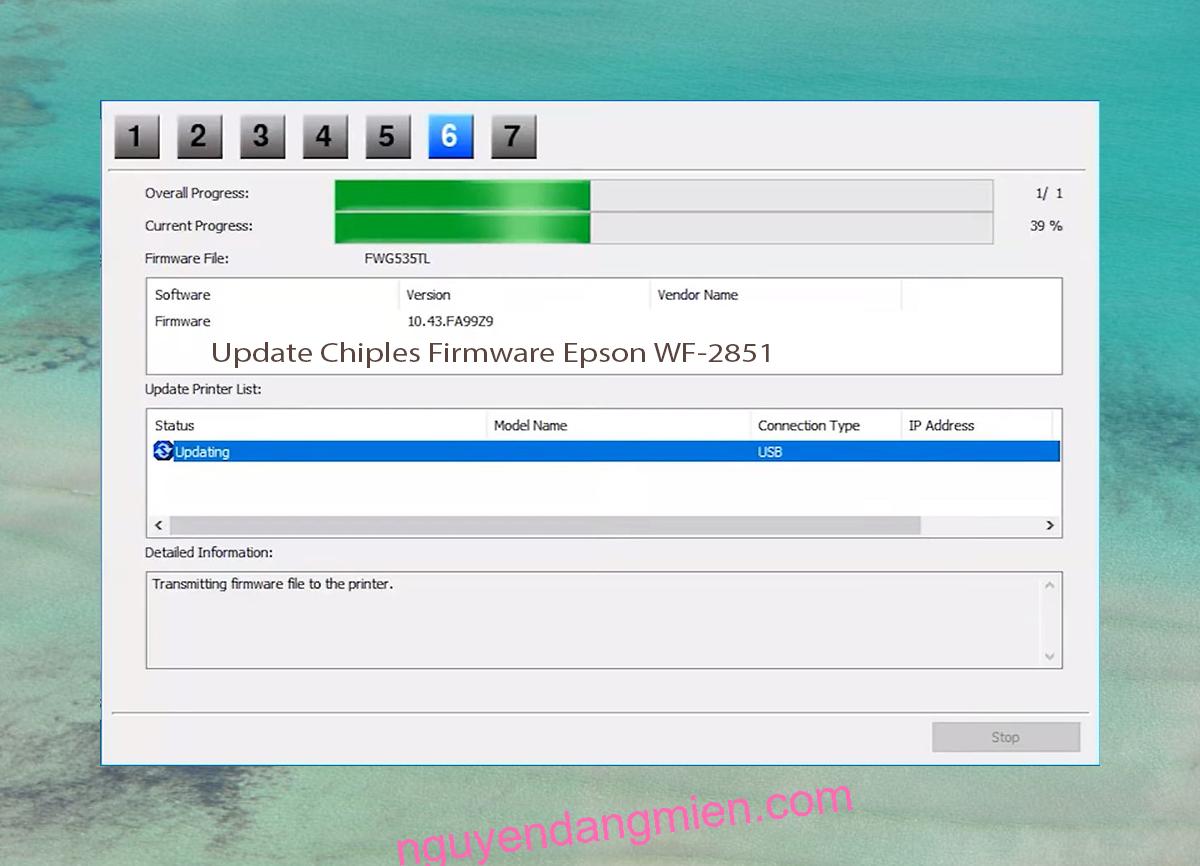 Update Chipless Firmware Epson WF-2851 9