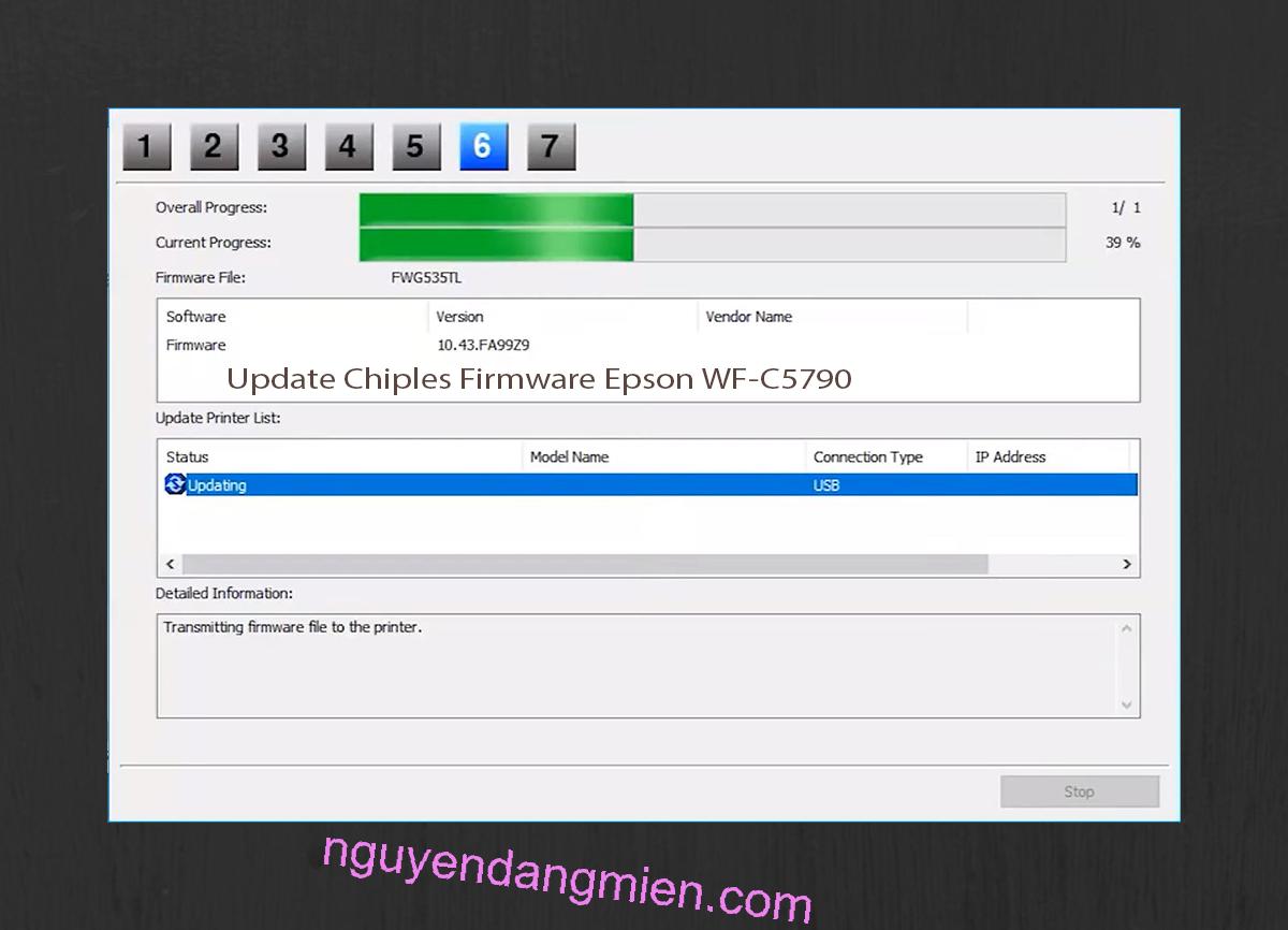 Update Chipless Firmware Epson WF-C5790 9