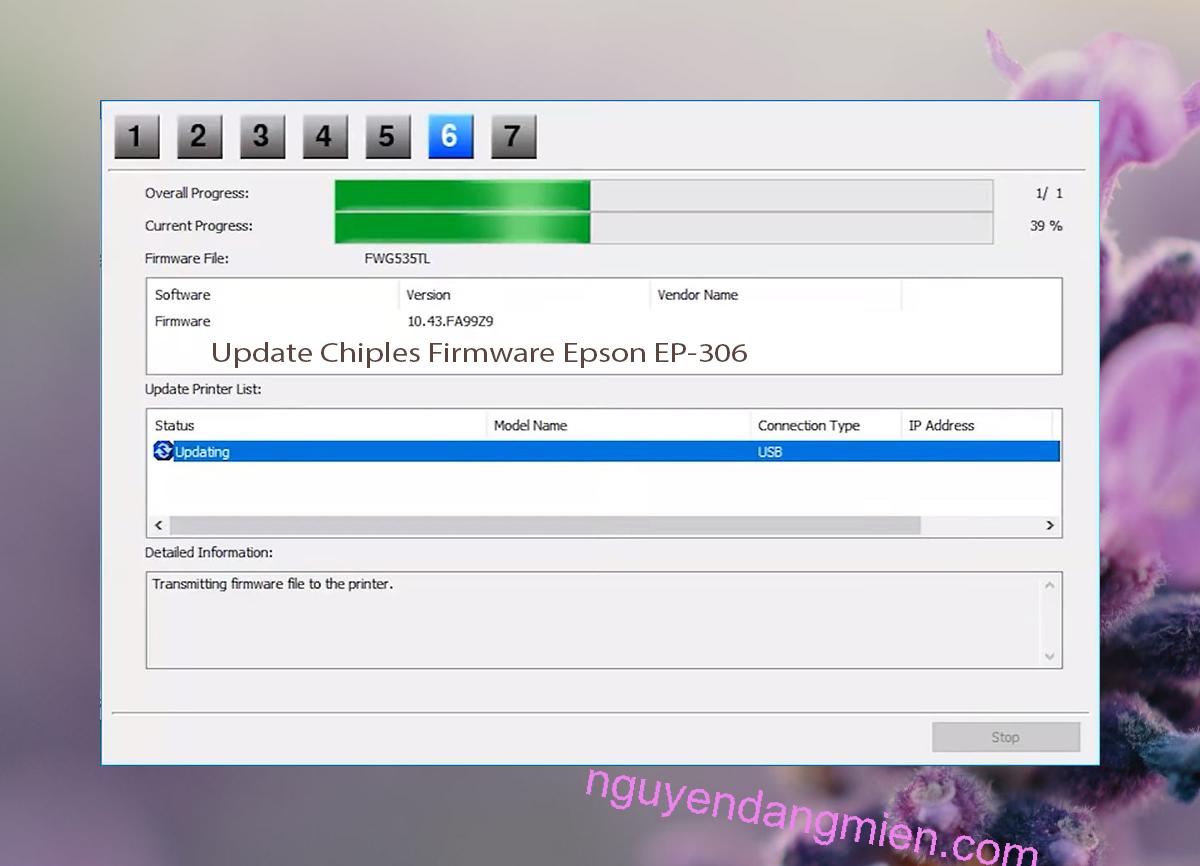 Update Chipless Firmware Epson EP-306 9