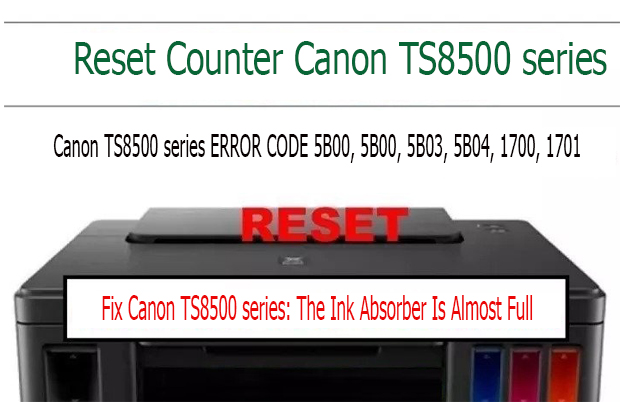 sửa máy in  Canon TS8500 series không in được